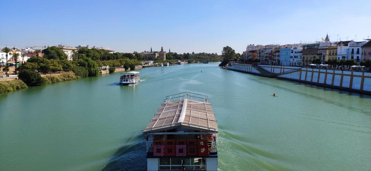 Apartamento Con Vistas Al Rio Guadalquivir En Triana, Sevilla Екстер'єр фото